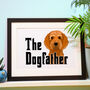 Father's Day Gifts Dog Father Dog Portrait Print, thumbnail 10 of 10