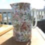 Large Jug In British Birds On Blue Design, thumbnail 8 of 8