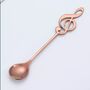 Stainless Steel Musical Note Coffee Spoon, thumbnail 3 of 6