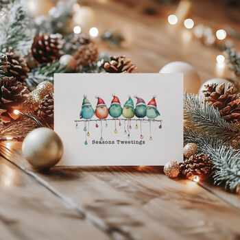 Funny Birds Christmas Card Pack, 2 of 4