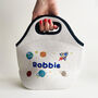 Personalised Space Themed Lunch Bag, thumbnail 2 of 6