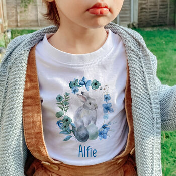 Personalised Kids Easter T Shirt For Boys Or Girls, 3 of 8