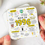 'Back In 1996' 30th Birthday Coaster, thumbnail 1 of 3