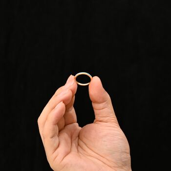 Gold Multiple Stone Band Ring, Personalised Rings, 5 of 6