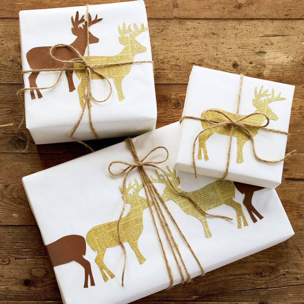 Plain White Wrapping Paper 10m Roll (Matt) - Christmas Gift Wrap –  BurrowandNest