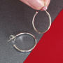 Sterling Silver Polished Hoop Earrings, thumbnail 1 of 4