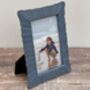 Isaac Jacobs Blue Wave Border Photo Frame, thumbnail 1 of 3