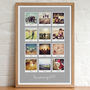 Our Year In Pictures Personalised Photo Album Print, thumbnail 9 of 11