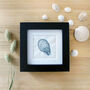 Mussel Shell Embroidered Mini Picture, thumbnail 1 of 4