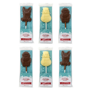 Christmas Lollipop Multipack, Six Lollipops, 3 of 4