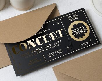 Surprise Concert Gift Ticket, 4 of 9