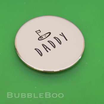 Personalised Copper Golf Ball Marker, 3 of 4
