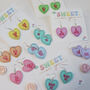 Love Heart Sweet Earrings, thumbnail 1 of 11