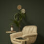 Bourne Moleskin Oyster Cream Cocktail Chair, thumbnail 7 of 9