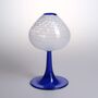 Supporto Blu Neck Hand Blown Glass Vase, thumbnail 1 of 5