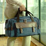 Large Canvas Holdall With Front Pocket, thumbnail 2 of 10