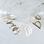 Gold Bride To Be Hen Party Backdrop With Tassels, thumbnail 1 of 3