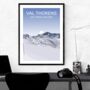 Val Thorens Three Valleys Ski Resort Art Print, thumbnail 1 of 3