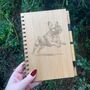 Personalised French Bulldog Engraved Notebook, thumbnail 3 of 6