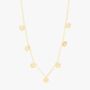 Waterproof Gold Plated Sun Necklace, thumbnail 2 of 3