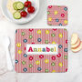 Personalised Girl's Patterned Placemat Set, thumbnail 6 of 12