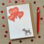 Personalised Dog Happy Valentine's Day Card, thumbnail 5 of 12