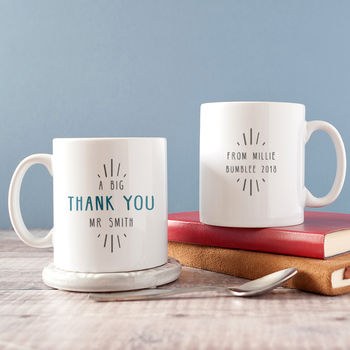 Personalised 'Big Thank You' Teacher Coaster, 9 of 12