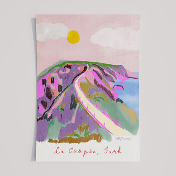 La Coupée Scene, Sark, Channel Islands Art Print, 2 of 4