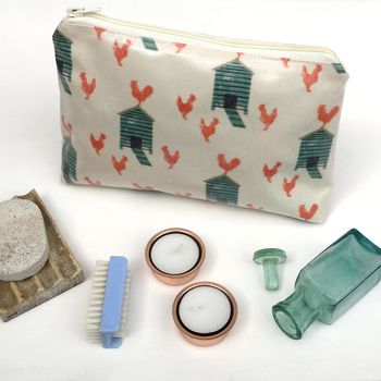 Hen House Oil Cloth Wash Bags, 2 of 3