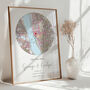 The Place We Met Ordnance Survey Explorer Personalised Map Print Couples Valentines Gift, thumbnail 5 of 12