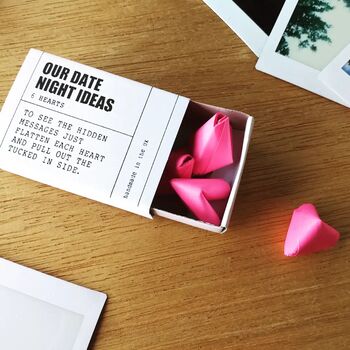 Origami 'Date Night Ideas' Matchbox, 8 of 11