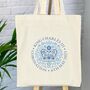 King Charles Coronation Official Emblem Tote Bag, thumbnail 2 of 4