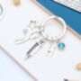 Personalised Doctor | Nurse Keyring Graduation Gift, thumbnail 5 of 9