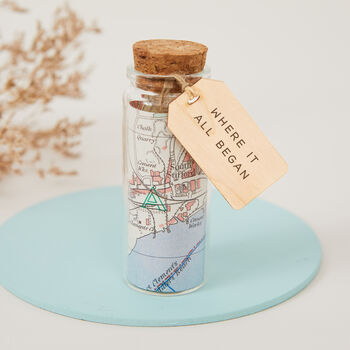 Personalised Map In A Bottle Keepsake Gift, 2 of 12