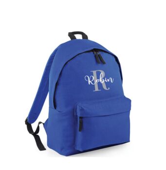 Personalised Initial Name Backpack For Kids, 4 of 5