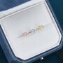 Sterling Silver Extra Tiny Open Heart Stud Earrings, thumbnail 7 of 12