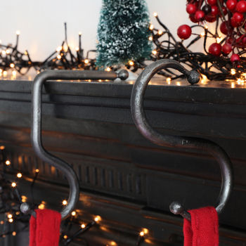 Flat Christmas Stocking Holder Hook, 3 of 3