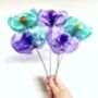 Mermaid Bouquet Recycled Plastic Bottle Flowers, thumbnail 4 of 7