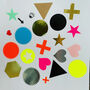 Pack Of Assorted Graphic Stickers, thumbnail 1 of 2