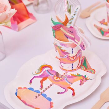 Unicorn Fairy Princess Paper Napkins, 3 of 3