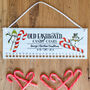 Personalised Candy Cane Countdown Advent Calendar, thumbnail 5 of 5