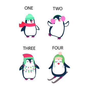 Personalised Cute Penguin Christmas Hanging Decoration, 2 of 3