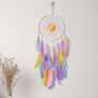 Baby Room Decor Pink Flower Dreamcatcher Wall Hanging, thumbnail 5 of 5