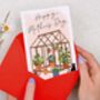 Mother's Day Card For Mum With Green House Design, thumbnail 2 of 2