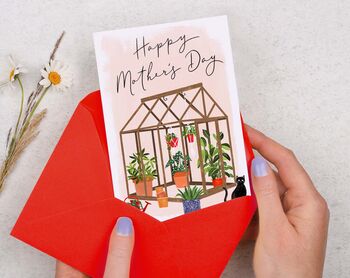 Mother's Day Card For Mum With Green House Design, 2 of 2