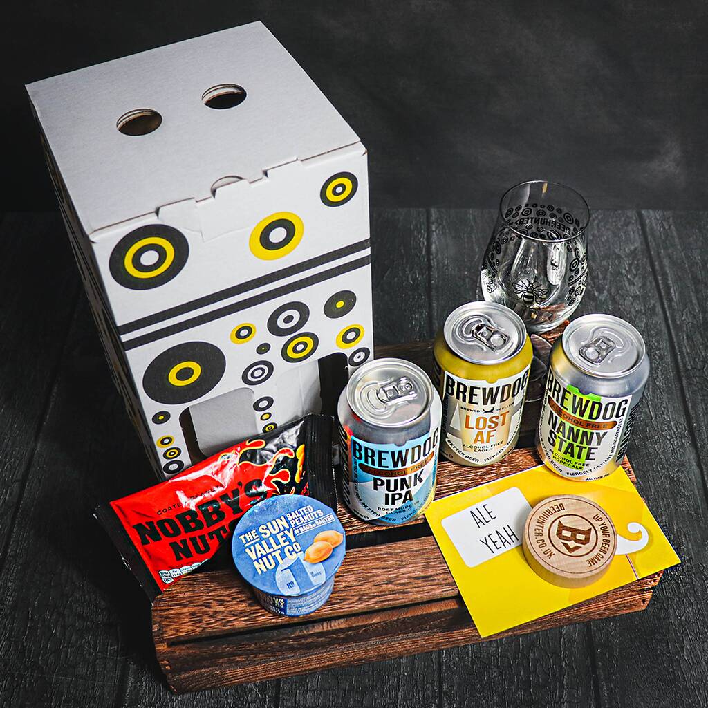 Brewdog Alcohol Free Three Can Gift Set With Glass By SpiritSmith