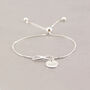 Delicate Sterling Silver Infinity Slider Bracelet, thumbnail 4 of 9