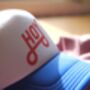 Hoy Classics Original Trucker Cap Red / White / Blue, thumbnail 3 of 5