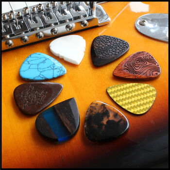 Father's Day Luxury Tin + Eight Electric Guitar Picks, 6 of 8