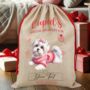 Personalised Dog Valentine Love Heart Sack, thumbnail 10 of 12